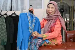 warga emas, aktif, penuaan aktif,  Noriah Awang