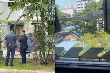 Polis memaklumkan bahawa mereka menerima panggilan bantuan di Blok 9, Lorong 7, Toa Payoh pada 8 pagi, 25 September.