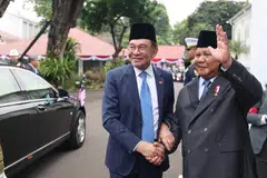 perdana menteri malaysia, Anwar Ibrahim, prabowo subianto