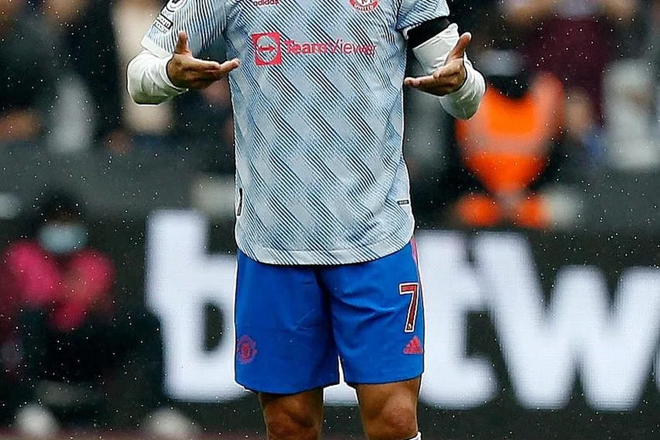 HARAPAN: Kehadiran Ronaldo diharap dapat membantu Manchester United melangkah jauh dalam Liga Juara-Juara. - Foto AFP 