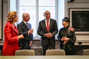 Presiden Tharman, lawatan ke Sweden, ‘pembina jambatan’,  cabaran sejagat