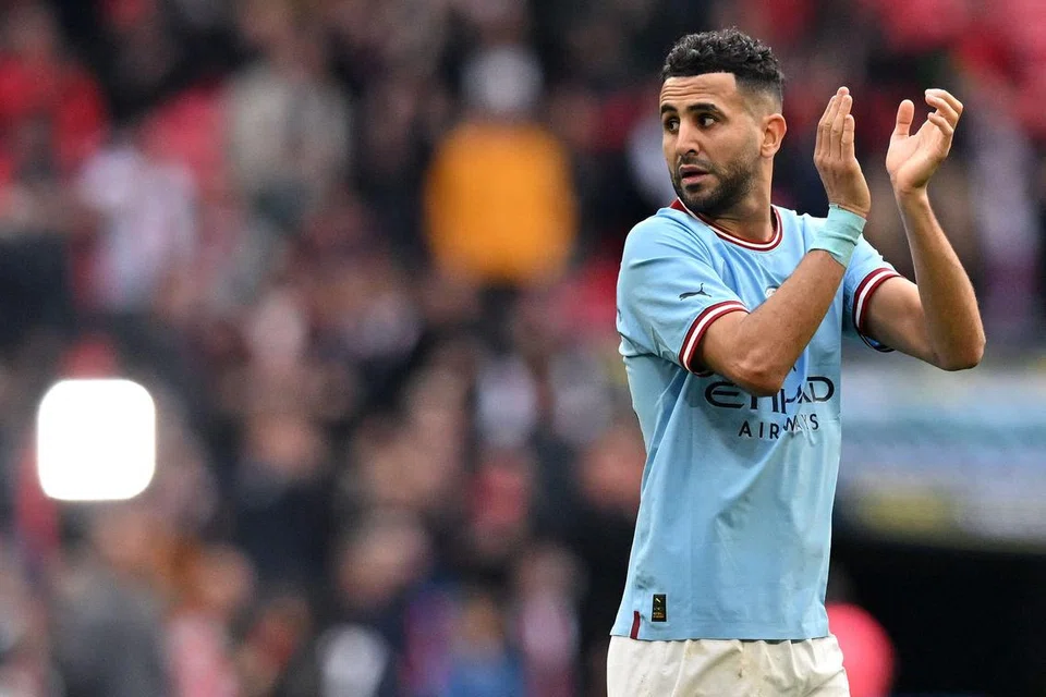 RIYAD MAHREZ: Bakal sertain Al-Ahli setelah Manchester City bersetuju dengan tawaran £30 juta dari kelab Liga Pro Saudi itu.