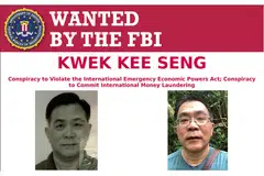 DIBURU: Notis yang dikeluarkan Jabatan Negara Amerika untuk mendapatkan maklumat mengenai ahli niaga Singapura, Kwek Kee Seng. - Foto FBI