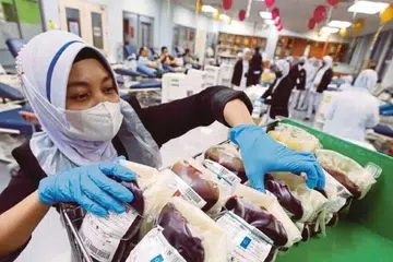 Malaysia, Terengganu, darah, Rh null, Golden Blood, darah emas, Pusat Darah Negara