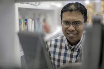 Pustakawan Herman Rothman