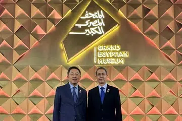 Profesor Madya Dr Muhammad Faishal Ibrahim, Muzium Agung Mesir, Dominic Goh