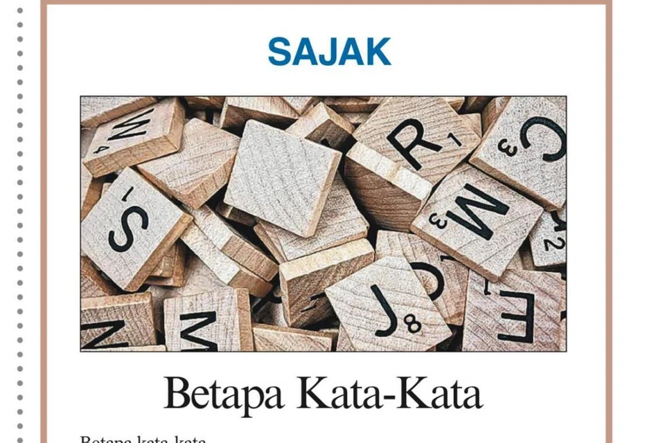 Penerbitan sajak ‘Betapa Kata-Kata’ oleh Ismail Hussain di Berita Minggu