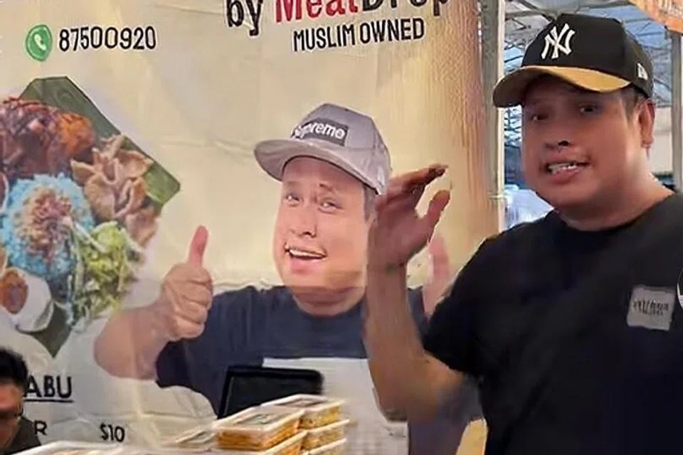 Shuk Sahar, Saudagar Nasi Kerabu, Bazar Ramadan Admiralty