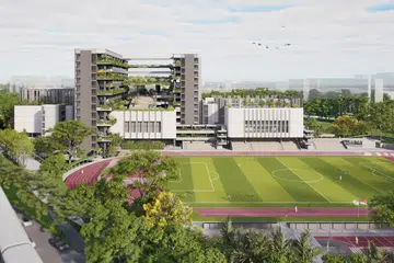 Reka bentuk kampus baru Maktab Rendah (JC) Jurong Pioneer mewujudkan persekitaran pembelajaran yang menarik dan interaktif, berpusat di sekitar empat tema iaitu sekolah di dalam taman; sekolah sebagai makmal hidup; sekolah sebagai rumah kedua; dan sekolah sebagai masyarakat terhubung.