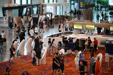 China, indonesia, malaysia, lapangan terbang changi, pasaran utama, rekod penumpang