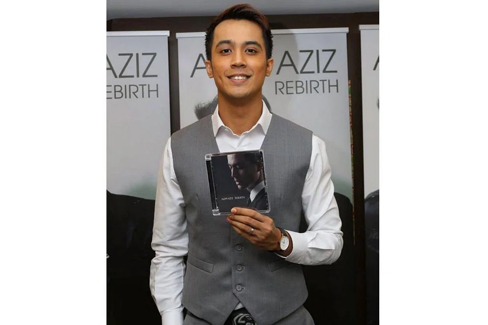 KEMBALI AKTIF: Aliff Aziz kembali ke dunia glamor dengan pelancaran album keempatnya 'Rebirth' atau kelahiran semula. - Foto RASHIDEE AZMAN