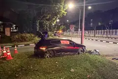 Cubaan menculik, Woodlands, sewa kereta, mahkamah, parang