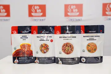 Hidangan sedia masak, Sinstant, menawarkan perisa autentik masakan Cina untuk semua. 