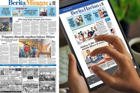 BH/BM kini tersedia melalui pelbagai wadah yang merangkumi akhbar, digital, video dan podcast.