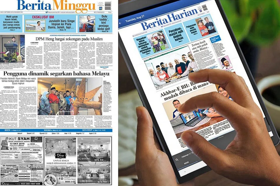 BH/BM kini tersedia melalui pelbagai wadah yang merangkumi akhbar, digital, video dan podcast.