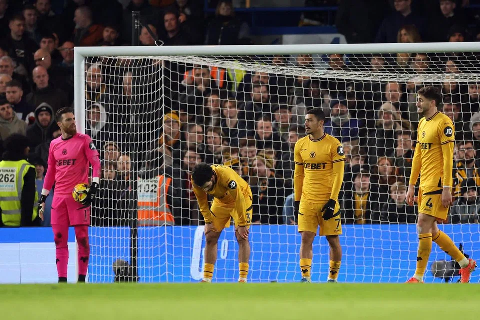Wolves kini berada di tangga ke-17 dalam EPL selepas mengalami tiga kekalahan berturut-turut. 