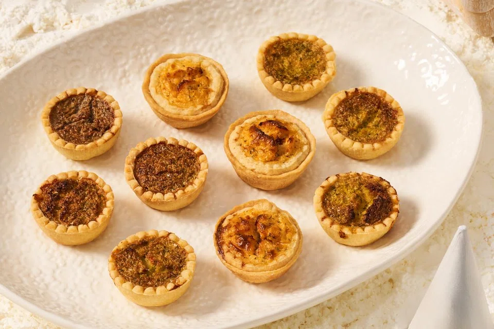 Délifrance menawarkan, Festive Mini Quiche, berperisa brokoli ayam, cendawan ‘truffle’, serta salmon dan daun ‘dill’.