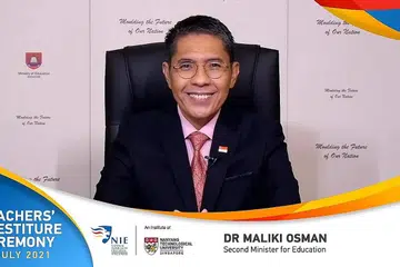 Dr Mohamad Maliki Osman, Menteri Kedua Pendidikan.