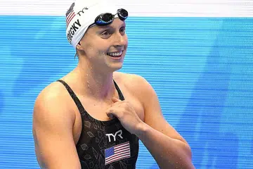 LEBIH KUAT: Juara Olimpik lima kali, Katie Ledekcy berkata ramai atlet yang keluar daripada sekatan pergerakan di negara masing-masing lebih "kuat" dari sebelumnya. - Foto AFP