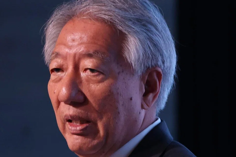 HARGAI KEAMANAN: Encik Teo menggesa agar warga Singapura menghargai keamanan dan keharmonian yang wujud di sini dan terus melindunginya.
