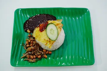 nasi lemak $1, gerai Muhajirin, kos operasi
