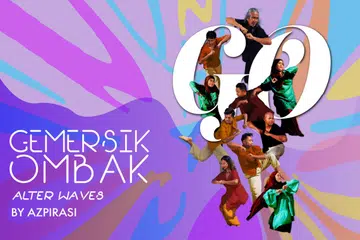 PASANG SURUT HIDUP: Gemersik Ombak memaparkan kisah turun naik kehidupan melalui gerak tari dan alunan muzik.