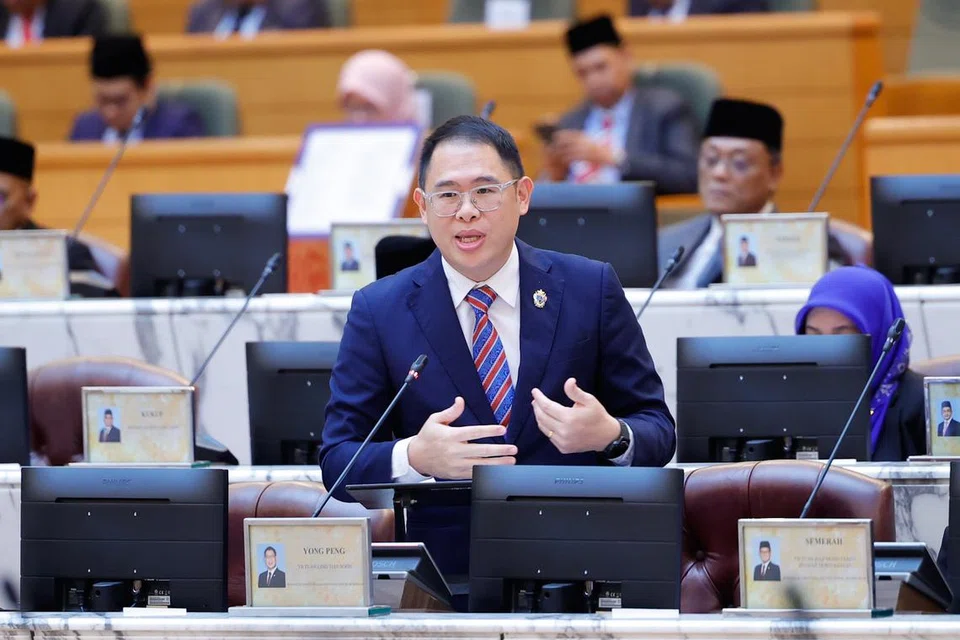 Pengerusi Jawatankuasa Kesihatan dan Alam Sekitar Negeri Johor, Encik Ling Tian Soon.