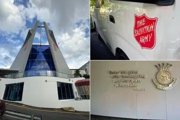 Singapore, Salvation Army, Upper Bukit Timah, vandalism