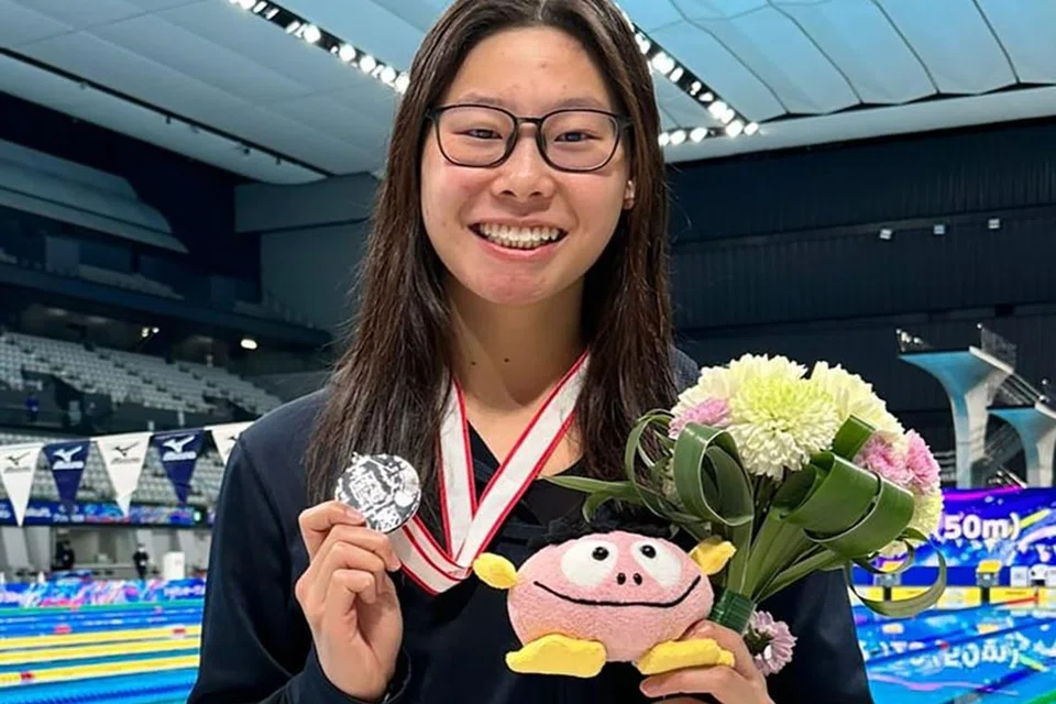 LAYAK BERSAING: Letitia Sim mencatat rekod kebangsaan dan merangkul perak dalam acara 100 meter melayakkan diri untuk bersaing di Sukan Olimpik.