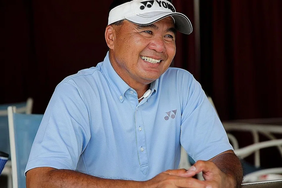 BELUM SEDIA TUKAR HALUAN: Kejayaan Mardan di kejohanan senior anjuran Persatuan Golf Profesional Singapura (SPGA) yang dianjurkan di Palm Springs, Batam, bulan lalu menunjukkan bahawa beliau berpeluang mencatatkan keputusan baik jika memberikan tumpuan pada Jelajah Senior. - Foto fail