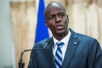 MANGSA PEMBUNUHAN: Presiden Haiti, Encik Jovenel Moise, dipercayai dibunuh di rumahnya oleh orang asing bertutur dalam bahasa Inggeris dan Sepanyol. - Foto AFP