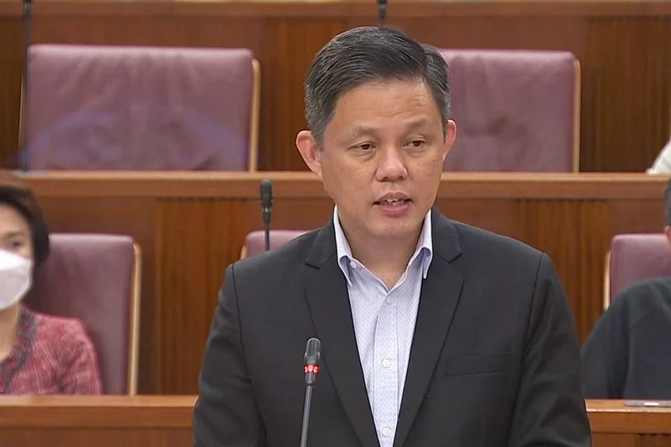 Menteri Perdagangan dan Perusahaan, Encik Chan Chun Sing.