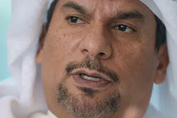 BINA PERTAHANAN PANTAI: Menteri Minyak dan Alam Sekitar Bahrain Encik Mohamed Mubarak Daina berkata negara itu akan mulakan pembinaan pertahanan pantai terhadap paras laut yang semakin meningkat.