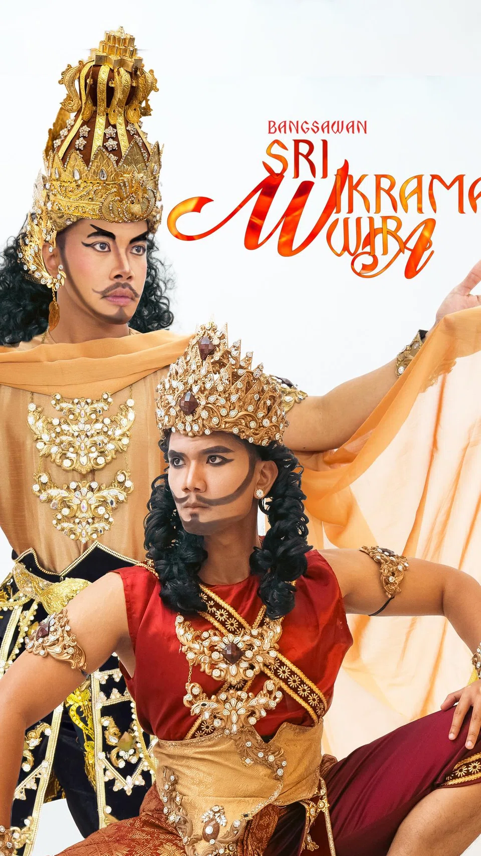 Poster bagi pementasan bangsawan ‘Sri Wikrama Wira’ yang bakal berlangsung antara 21 hingga 23 Februari di Studio Teater, Esplanade. 