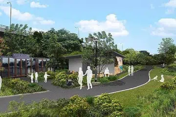 LAKARAN ARTIS TAMAN PASIR PANJANG: Dijangka dibuka mulai tahun depan dan Pengunjung Taman Pasir Panjang dapat menikmati taman yang menerapkan ciri semula jadi dan sejarah kawasan tersebut. . - Sumber NPARKS