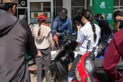 stesen minyak, kemboja, import