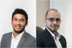 (Dari kiri) Peguam, Encik Raj Joshua Thomas, dan pakar psikiatri, Dr Syed Harun Alhabsyi, meletak jawatan pada tengah hari 14 Februari.