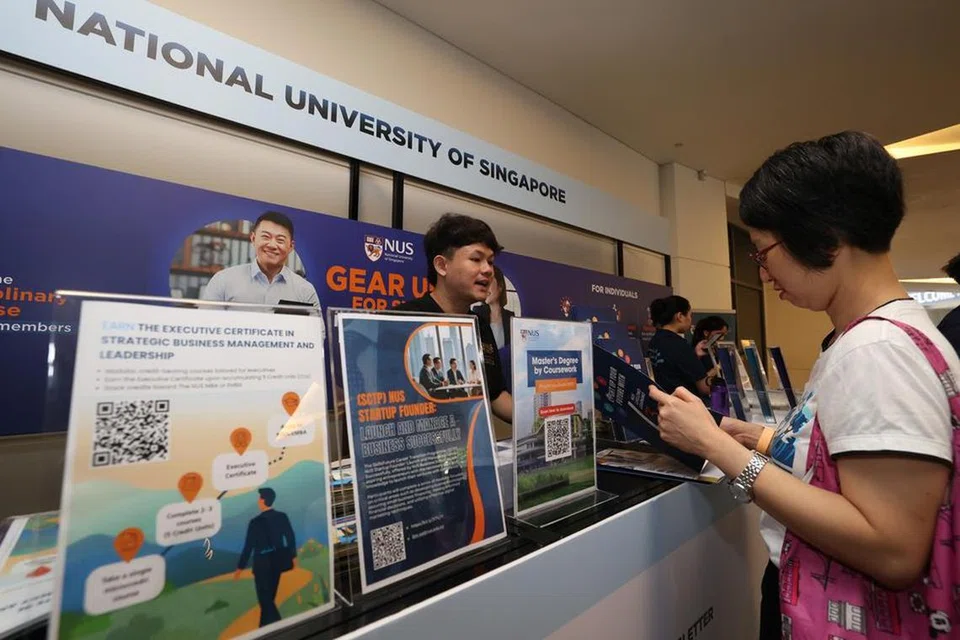 NUS, pelajar dewasa, institut pengajian tinggi