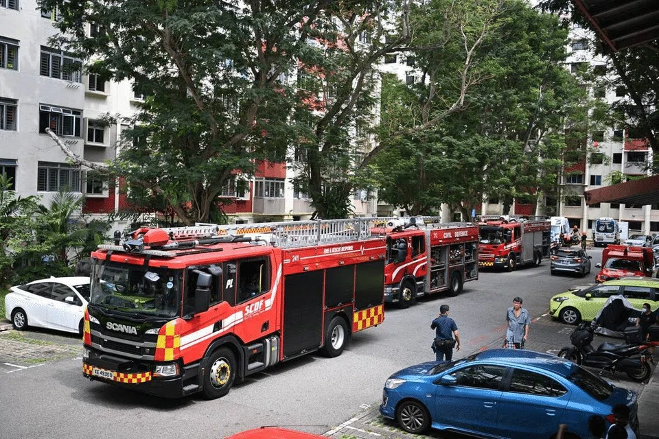 kebakaran, flat, toa payoh, scdf