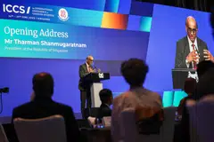 Presiden Tharman Shanmugaratnam, ICCS 2025