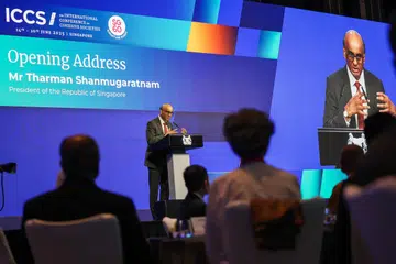 Presiden Tharman Shanmugaratnam, ICCS 2025