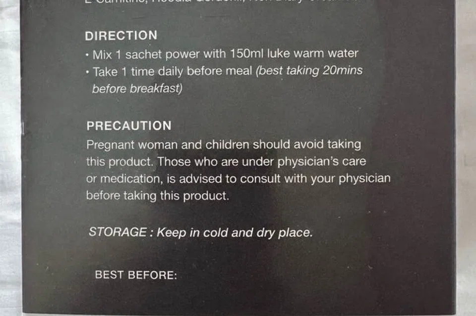 SFA menyarankan agar para pembeli mendapatkan maklumat lanjut sebelum membuat sebarang pembelian dan berwaspada akan  risiko yang berkaitan dengan pengambilan makanan yang dibeli daripada sumber yang tidak diketahui.