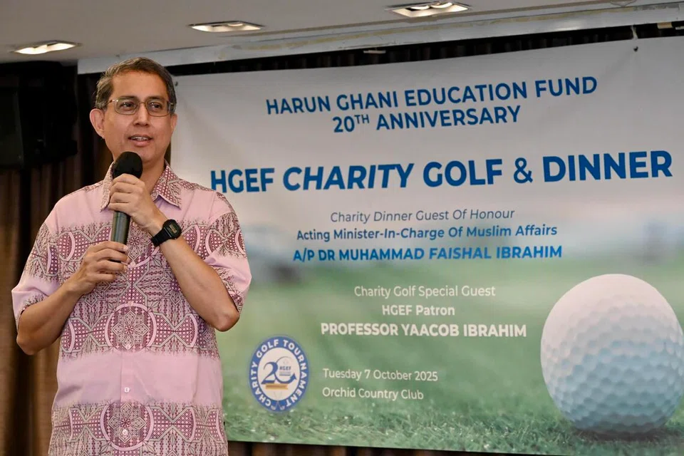 golf amal orchid country club, dana pendidikan harun ghani, yaacob ibrahim, faishal 