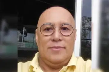 BOTAK MENAWAN: Penampilan terkini Chef Wan yang kini berimej botak selepas menjalani rawatan kemoterapi.