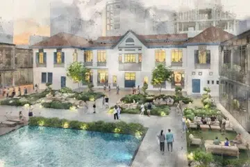 Gambaran artis bagi pembangunan semula di 37 Emerald Hill.