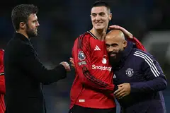 bola sepak, Benjamin Sesko, Manchester United, Man U, Everton, Liga Perdana England, Michael Carrick