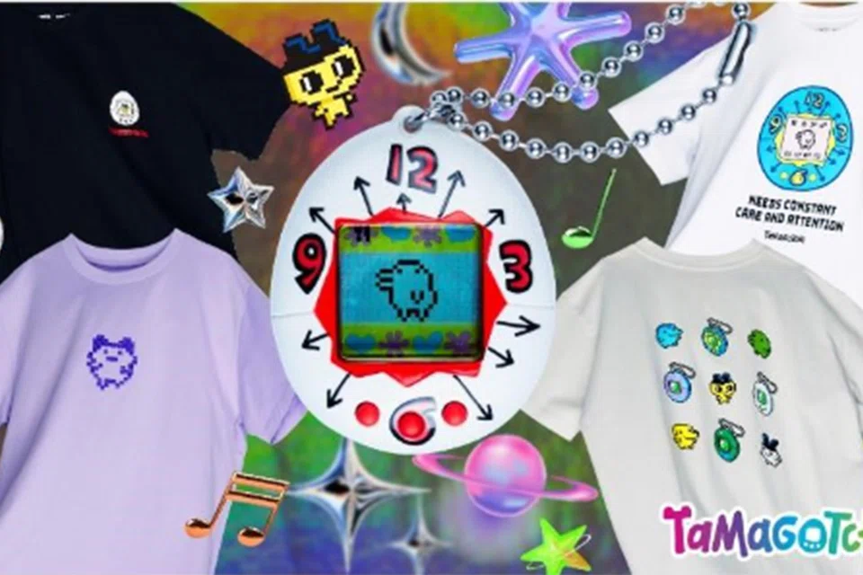 Tamagotchi, Uniqlo, t-shirt, fashion