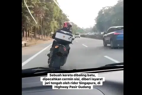 linkedua, motosikal, iskandar puteri