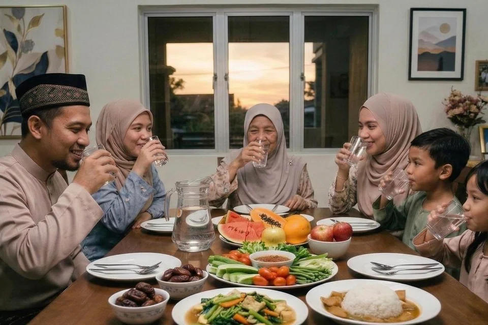 Ramadan, gaya hidup sihat, masyarakat Melayu S’pura