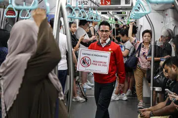 larangan vape, pengangkutan awam S’pura